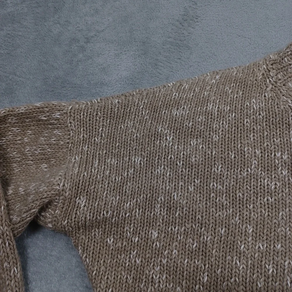 Dont Asky‎ Why Sweater Womens One Size Brown Knit Pullover ITaly